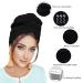 OAOLEER 5-Piece Stretch Jersey Turban Head Wrap Set - Soft & Breathable Urban Hair Scarf for Women in Various Solid Colors - Buy Online on GoSupps.com