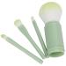 Travel Makeup Brush Set - 4 in 1 Portable Retractable Brushes for Foundation & Nail Art - Green - Buy Online on GoSupps.com