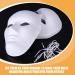 CALLARON 9 Pieces Paper Mache Masks - Plain White Blank Theater Masks for Crafting | Ideal for Adults & Holiday Projects - Buy Online on GoSupps.com
