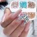 DIY Nail Diamond Stones Jewelry Decoration Manicure Nail Crystal Rhinestones Shinning Rainbow Jelly(5mm A) - Buy Online on GoSupps.com