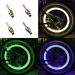 Vosarea 4pcs Wheel Lights Tire Valve Cap Light - Pink for Car Bike Bicycle Motorcycle - Buy Online on GoSupps.com