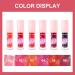 6 Color Lip Tint Stain Set - Matte Velvet & Watery Lip Stain with Moisturizing Plumping Effects - Shimmery Mini Liquid Lipstick - Waterproof, Long-Lasting Lip Color Makeup - Buy Online on GoSupps.com