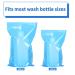 500PCS Disposable Tattoo Wash Bottle Bags - Tattoo Bottle Cleaning Covers for Tattoo Supplies - Buy Online on GoSupps.com