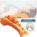 Kaarr Neck Extension & Cervical Traction Device Pain-Relieving Chiropractic Pillow for Neck & Shoulder Relaxation International Shipping Available | Orange - Buy Online on GoSupps.com