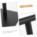 Alipis Towel Bar Towel Standing Bar Bathroom Towel Stand Towel Storage Rack Can Move Towel Rack 32X27.3X14CM Black - Buy Online on GoSupps.com