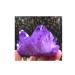 Red Titanium Coated Crystal Cluster Natural Gemstone Specimen Figurine (Color : Purple)