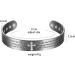 Buy Enermagix Magnetic Copper Bracelets for Men & Women | 99.9% Solid Copper Magnetic Cuffs (3539 Gauss) - Buy Online on GoSupps.com