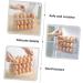 GRIRIW Fridge Egg Holder Egg Storage Box Mini Drawer Space Savers Organizers Plastic Household Egg Holder Egg Rack Dedicated - Buy Online on GoSupps.com