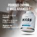 Superset Nutrition - Mass Advanced (2.5 kg) - Gainer - Promotes muscle mass gain and recovery high calorie intake + Vitamins - Improved energy and digestion - Cookies - Buy Online on GoSupps.com
