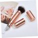 MAGICLULU Double-ended Makeup Brush Face Brush Blusher Brush Powder Applicator Loose Powder Brush Blush Brush Women Makeup Tool Travel Plaster Brush Plastic Rose Gold - Buy Online on GoSupps.com