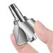 EKE Nose Hair Trimmer Manual Nose Hair Remover Without Batteries with 12 Double-Edged Blades Painless Waterproof Easy to Clean and Carry.