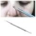 Blackhead Remover Tool Professional Black Head Remover Tool Skincare Spot Treatment Whitehead Remover for Blemish Comedone Whiteheads Pimple Popper with Double Sided Soft Touch and Anti-Slip Design