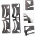 FOMIYES 2pcs Clear Ruler Eyebrow Ruler Eyebrow Positioning Ruler Measuring Shaper Tool Supplies Balance - Buy Online on GoSupps.com