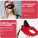 POPETPOP the mask masquerade mask party mask women masks for women mardi gras mask for women party masks for adults masquerade party fox mask venetian mask Venice men and women fun - Buy Online on GoSupps.com
