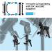 Tarion H-Type Camera Flash Bracket Swivel Tilt Mount Stand for Umbrella Softbox 180 Adjustable - Metal Adapter for Lamp Tripod - Buy Online on GoSupps.com