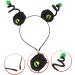 Holibanna Halloween Decoration Halloween Headband Cosplay Devil Headbands Halloween Elements Headband Party Cosplay Costume Halloween Hair Accessories for Women Halloween Headpiece Metal 22x17x4cm Green - Buy Online on GoSupps.com