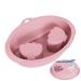 G n rique Bol Ongles pour Trempage - Cuve de Soins pour Manucure - Bol de Manucure en Silicone R sistant 120 C pour Utilisation Domicile et en Institut Rose