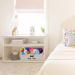 Geyecete Large Dog Toys Storage Bins - Foldable Trapezoid Organizer with Rope Handle - Beige - Buy Online on GoSupps.com