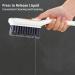 Soap Dispensing Dish Brush - Cleaning Brush with Soap Dispenser | 2 in 1 Multifunction Cleaning Brush with Hooks | Dish Brush with Soap Dispenser | Kitchen Brushes for Dishes Windowsill Countertop - Buy Online on GoSupps.com