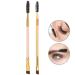 Double Ended Eyebrow & Eyelash Brush - Angled Brow Makeup Tool for Perfect Eyebrows & Lashes - Buy Online on GoSupps.com