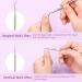 ALLE'S 12 Pieces Professional Metal Nail Files and Cuticle Pusher Capsule Cutters Brush Tools for Ingrown Toenails and More Complete Manicure Kit Nail Buffers Set - Buy Online on GoSupps.com