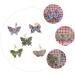 Anneome 5pcs Key Chain Keychain for Kids Handbag Hanging Decor Diy Diamonds Pendants Blush 5d Self Made - Buy Online on GoSupps.com