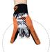 Bowling Gloves Silicone Antiskid Wrist Support Thumb Protector Orange M(2.76 - 3.15) - Snow Fox Sports - Buy Online on GoSupps.com