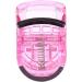 Mini Eyelash Curler Portable Eyelash Curler Clip with Rubber Eyelash Natural Curling Clip Cosmetic Tools (Pink) - Buy Online on GoSupps.com