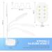 AORAEM 12W LED Nail Lamp | Portable Gooseneck Gel Polish Dryer | Professional White Nail Light - Buy Online on GoSupps.com