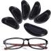Premium Silicone Nasal Pads for Glasses | Anti-Slip Cushion & Ear Hooks | Comfortable Fit for Sports & Reading Glasses (24 Pairs) - Buy Online on GoSupps.com