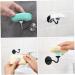 Ciieeo 8 Pcs Soap Draining Holder Kitchen Accessories Kitchen Accesories Magnetic Soap Holder Shower Soap Holder Kitchen Soap Stand Caps Self Draining Soap Holder Soap Support Liquid Tray - Buy Online on GoSupps.com