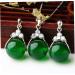COHEALI Pendants for Necklaces Chalcedony Pendant Gemstone Beads Chalcedony Beads Agate Lovers Emerald Beads - Buy Online on GoSupps.com