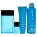 Perry Ellis Perry Ellis Pure Blue 3.4oz EDT Spray 3oz Shower Gel 6oz Deodorant Body Spray 7.5ml Travel EDT Spray Men 4 Pc Gift Set - Buy Online on GoSupps.com