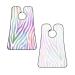 Galaxy Zebra Print Beard Bib | Rainbow Giraffe Skin Hair Catcher | Non-Stick Grooming Cloth for Shaving & Trimming | Perfect Gifts for Men - Buy Online on GoSupps.com