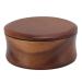 Naroote razor brush made of wood for men portable wooden shaving foam bowls made of wood practical gift for hairdressing salons for facial cleaning