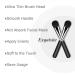Buy Soft Silicone Facial Mask Application Brush - Fan Shape Cosmetic Tool for Mud Clay & Charcoal Masks - International Shipping Available - Buy Online on GoSupps.com