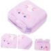 Gleavi 4-Piece Plush Storage Bag Set | Cute Decorative etui for Period Products | Perfect Teenage Girl Accessory | Rabbit Pocket Small Article Container - Buy Online on GoSupps.com