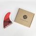 UPSURF Single Tab Medium G5 Tri Fin - Red | Surfboard Fin - Buy Online on GoSupps.com