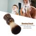 Natudeco Beard Shaving Brush | Curved Handle Men's Beard Cleaning Brush | Soft Nylon Quick Drying for Barbers - Buy Online on GoSupps.com