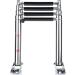 Hoffen Telescopic 4 Step Stainless Steel Boat Ladder | 900 lb Capacity | Marine Yacht & Swimming Pool - Buy Online on GoSupps.com