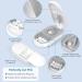 ACWOO Tablet Divider & Cutter - Portable Pill Cutter with Storage Sharp Blades for Small & Large Tablets - Ideal for Daily Use & Travel - White - Buy Online on GoSupps.com