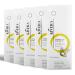 KIVERA Coconut Oil Hair Serum - Hair Growth Serum for Rejuvenate & Strengthen Hair - Anti Frizz Hair Serum for Damaged Hair - Hair Oil Serum for Men & Women 5 Pack 1.69 Fl Oz (Pack of 5)