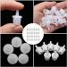 100pcs Eyelash Glue Bottle Stopper Caps - Replacement Tips for Lash Glue Bottles - Professional Grafting Eyelash Glue Plugs - Buy Online on GoSupps.com