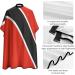 Trinidad and Tobago Flag Hair Cutting Cape Apron | Professional Salon Barber Apron with Snap Closure - International Shipping - Buy Online on GoSupps.com