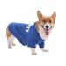 Dog Hoodie Fashion Soft Cotton Pet Hoodie Hooded Clothes Warm Autumn Winter Coat T-Shirt Costume Apparel for Small Dogs Medium Dogs (Medium Blue) Medium Blue