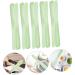 PAMINGONO 10pcs Tool Stick Cosmetic Mask Mixing Spoon Makeup Mixer Mini Blenders Green Pp re-usable 20.5x3x0.6cm Green - Buy Online on GoSupps.com