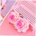 Housoutil 1pc Rose Hair Accessories Flower Girl Hair Accessories for Wedding Bridal Hair Accessories Macrame Garland Red Rose Flower Hair Comb Metal Trim Fork Comb Pink Bride Roses - Buy Online on GoSupps.com