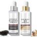 Peel Shot Glow Rice Ampoule Duo White Rice + Black Rice Ampoule Blackheads Remover Rice Exfoliator for Face Refining Pores Skin Brightening for All Skin Types