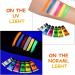 AOOWU UV Glow Face Paint Set - 6 Neon Fluorescent Colors for Blacklight Parties & Carnivals - Buy Online on GoSupps.com
