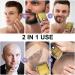 Hatteker Triple Blades Foil Shaver for Men - Close Bald Head Shaving - Waterproof Electric Razor for a Smooth Finish - Cordless and Wet/Dry Use - Gold - Buy Online on GoSupps.com